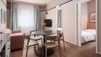 Two Bedroom Apartment | 2 sovrum, mörklÀggningsgardiner, gratis wi-fi och sÀngklÀder