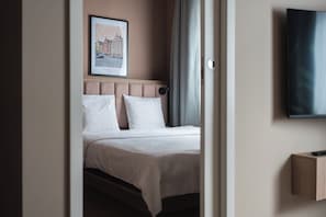 One Bedroom Apartment | Verdunkelungsvorhänge, kostenloses WLAN, Bettwäsche