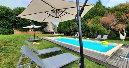 Ferienhaus für 10 p max / Privater Pool / Teich / Ideale Lage / Paris weniger 1 Stunde