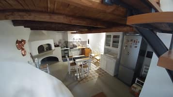 Villa - 1 soveværelse - terrasse - udsigt til have | Interiør