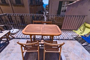 Terrace/patio - Terrazza Spinola - House With Terrace on the Heart of Cefalu Close to the sea (Cefalù)