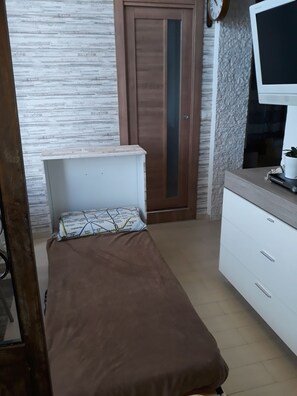 Chambre, 1 chambre, balcon, vue ville