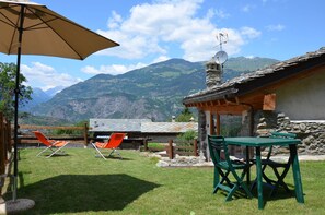 Ferienhaus, 1 Schlafzimmer, Gartenblick | Garten