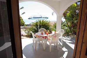 Apartment, 2 Bedrooms, Smoking, Balcony | Balcony - Holiday Home for 5 People, 200 Meters From the sea and Free Wi-fi (Valderice)