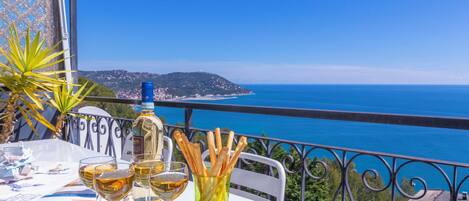 Familieleilighet, 1 soverom (La Casa al Sole - beautiful sea view) | Terrasse/patio