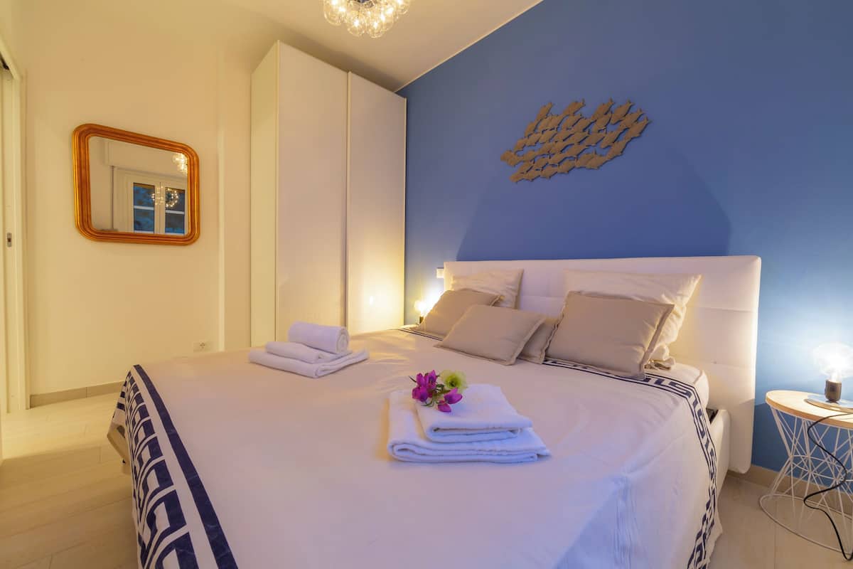 家庭公寓, 1 间卧室 (Cervo Piccolo Incanto With Parking) | 1 多间卧室、熨斗/熨衣板、免费 WiFi、床单