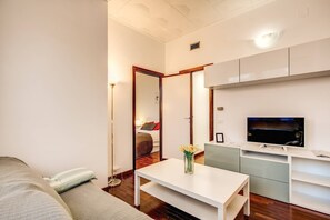 Apartment, 1 Schlafzimmer, Terrasse | Speisen