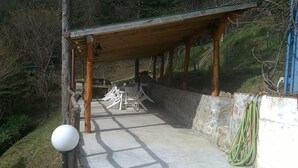 Terrace/patio - Holiday House Carpe Diem Colognora Di Pescaglia Green Apartment (Pescaglia)