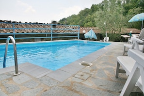 Outdoor pool - Holiday House Carpe Diem Colognora Di Pescaglia Green Apartment (Pescaglia)