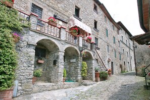 Entrée de l’hébergement