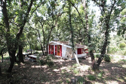 Chalet in the Woods Nestled in the oak Forest in Monterosso Etneo