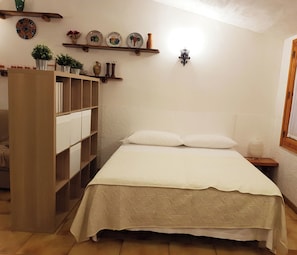 Studio, Accessible, Smoking | 1 bedroom, bed sheets - Chalet in the Woods Nestled in the oak Forest in Monterosso Etneo (Aci Sant'Antonio)