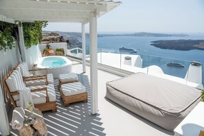 Superior Villa, Hot Tub, Sea View | Exterior - Native Eco Villas (Santorini)