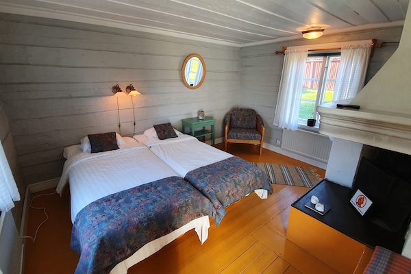 Cabaña (2 Beds) | Wifi gratis y ropa de cama