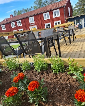 Serveert lunch, Scandinavische gerechten