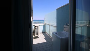 Apartment, 2 Bedrooms, Balcony, Ocean View | Property grounds - Apartment 30 Meters From the sea With 6 Beds With Full sea View (San Benedetto del Tronto)