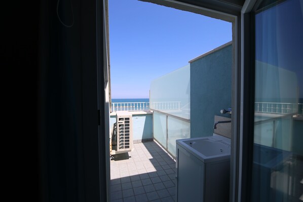 Appartamento, 2 camere da letto, balcone, vista oceano | Parco della struttura