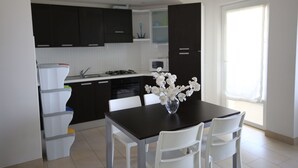 Apartment, 2 Bedrooms, Balcony, Ocean View | Private kitchen - Apartment 30 Meters From the sea With 6 Beds With Full sea View (San Benedetto del Tronto)