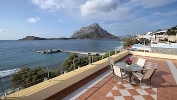 Maison, vue mer, en front de plage | Vue depuis le balcon