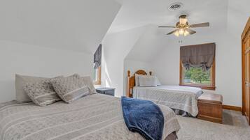 3 chambres, bureau, Wi-Fi, draps fournis