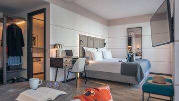 Minibar, una cassaforte in camera, postazione laptop, tende oscuranti