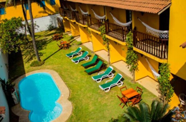 Alberca al aire libre 