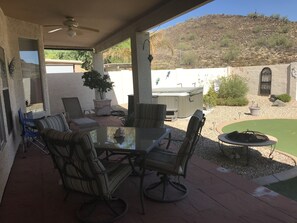 Outdoor dining