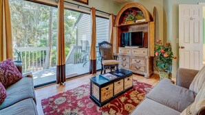 Condo, Multiple Beds, Private Pool | Living room - Ocean Breeze 66, 2 Bedrooms, Pet Friendly, Sleeps 6 (Hilton Head Island)