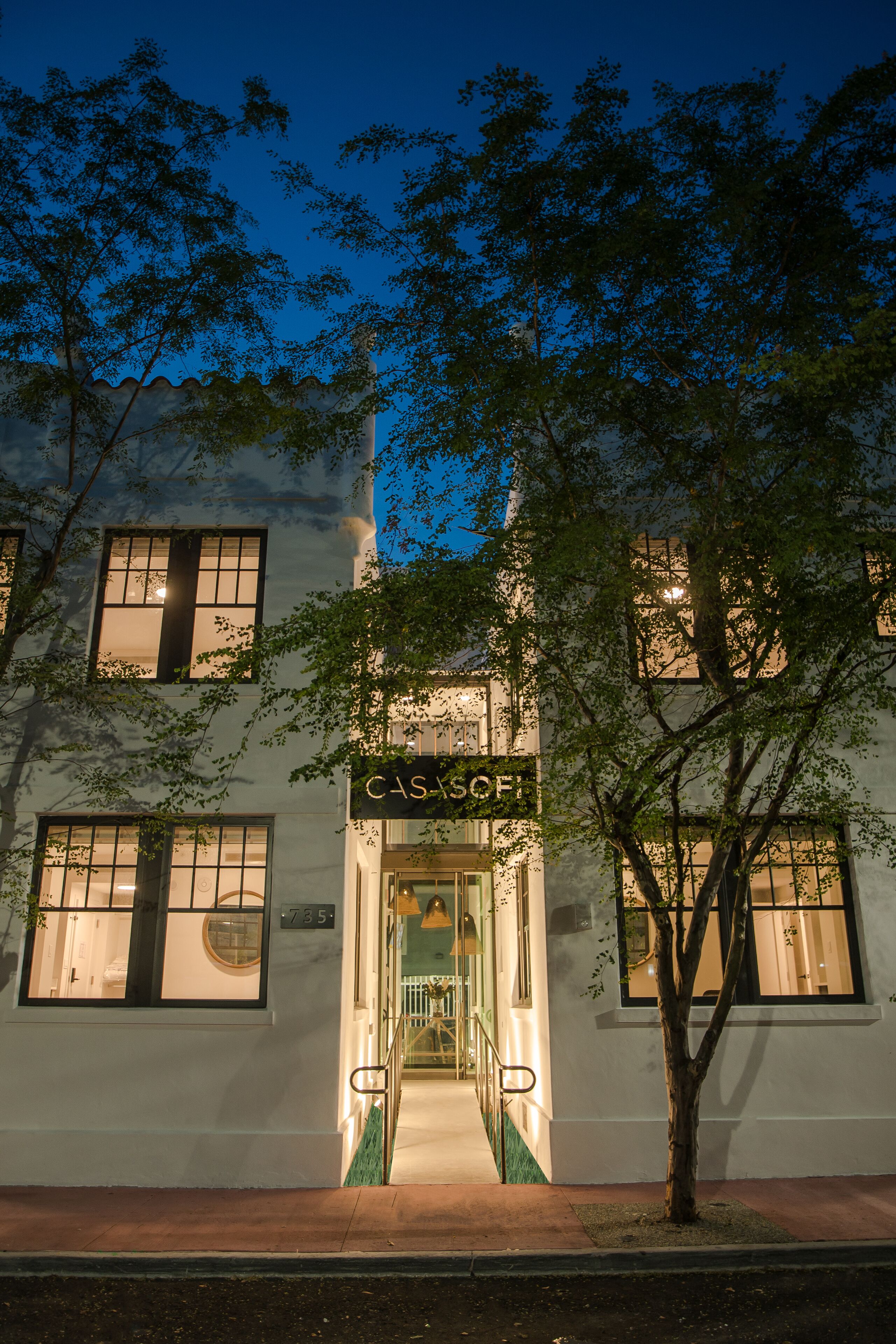 Fachada del alojamiento