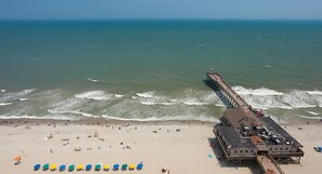 Aan het strand