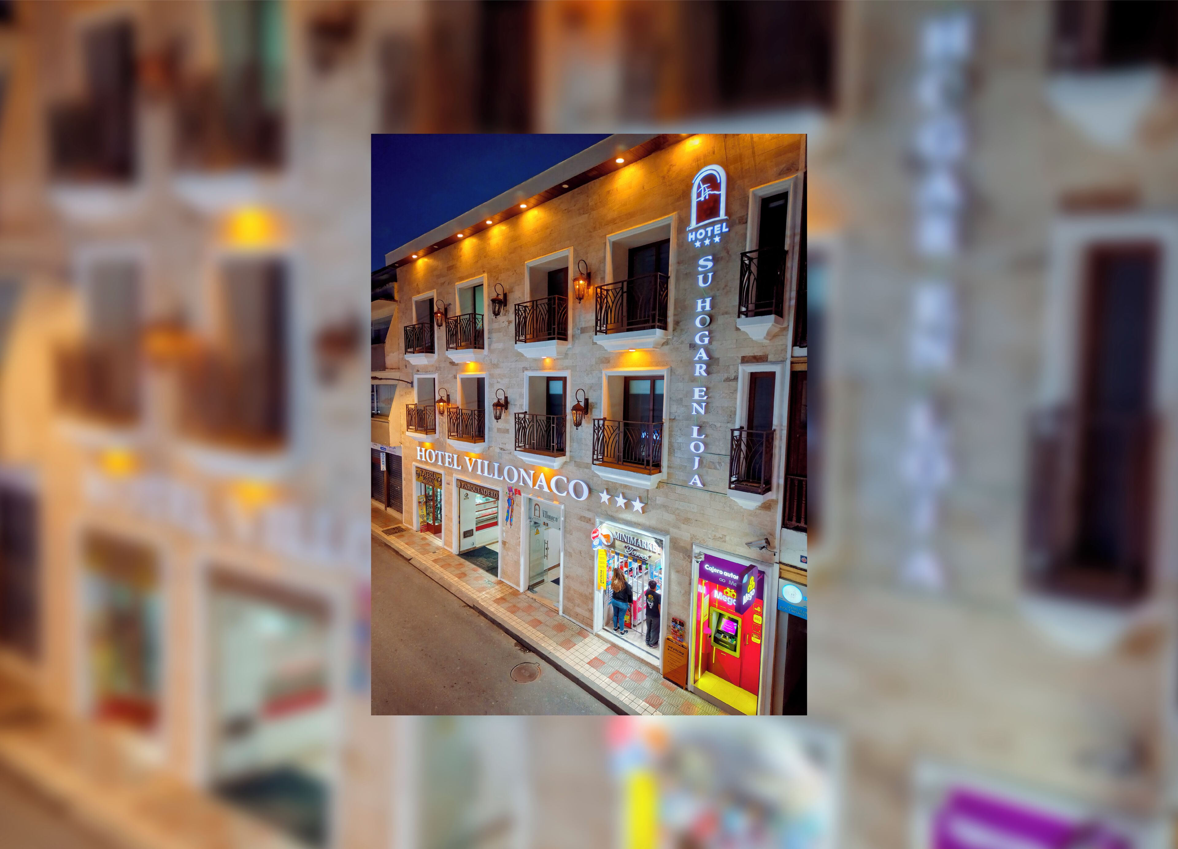 Fachada da propriedade