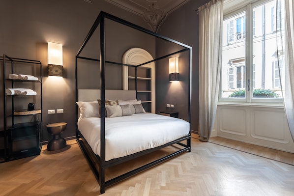 Deluxe-Doppelzimmer | 1 Schlafzimmer, Zimmersafe, Schreibtisch, laptopgeeigneter Arbeitsplatz