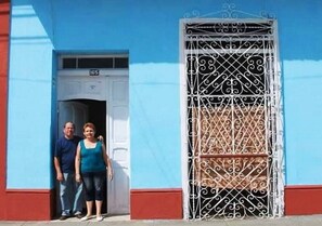 Entrée de l’hébergement