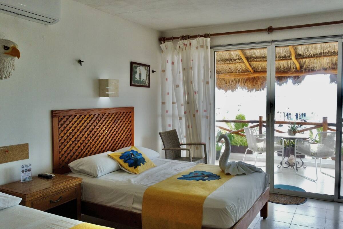 superior double room, 2 double beds, balcony | down duvets, iron/ironing board, free wifi, bed sheets