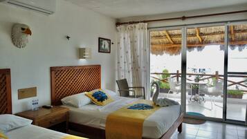 Superior Double Room, 2 Double Beds, Balcony | Down duvets, individually furnished, iron/ironing board, free WiFi