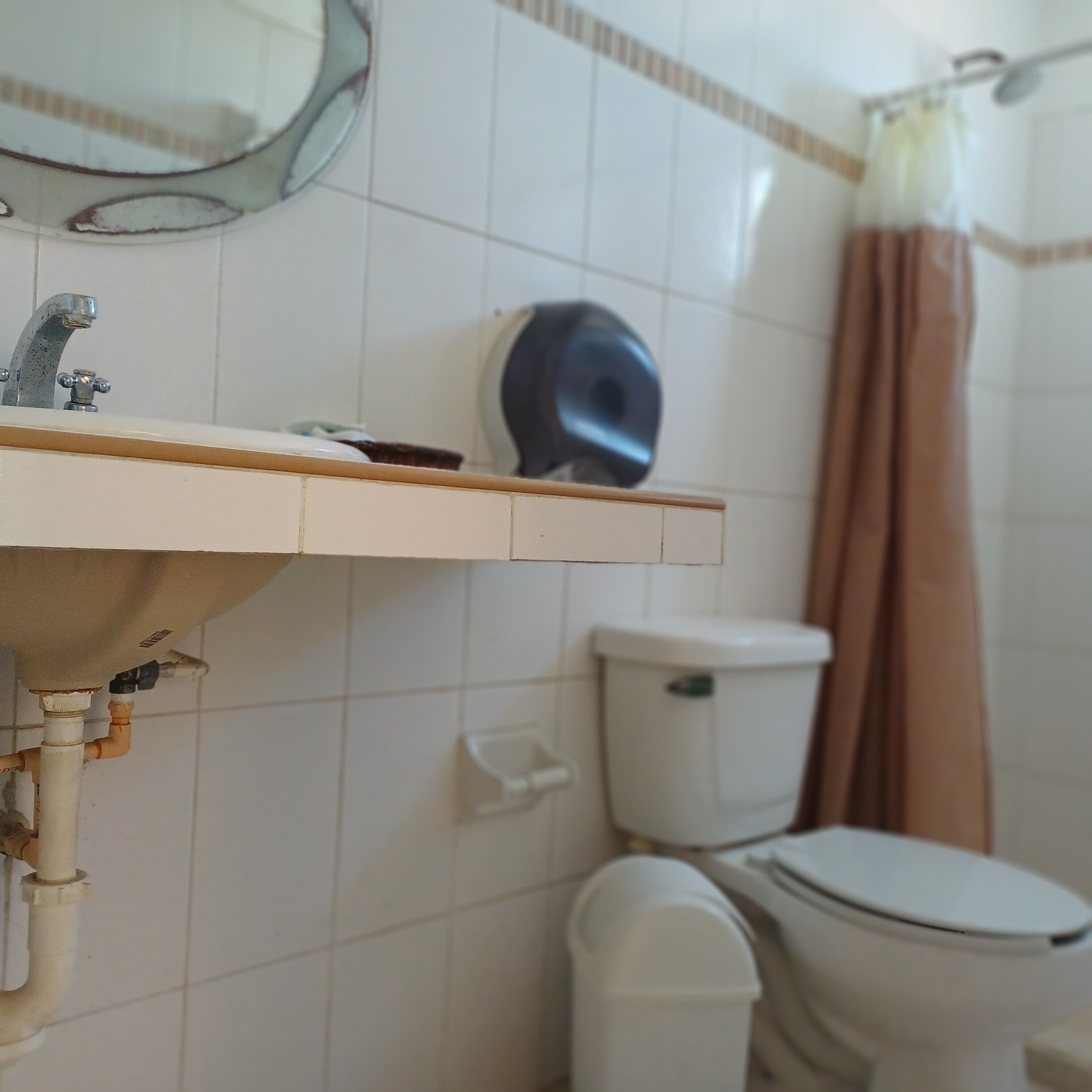 honeymoon double room | bathroom | shower, free toiletries, towels, soap