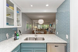 Interior - Sun Plaza West Unit 204, gulf front complex on AMI (Holmes Beach)