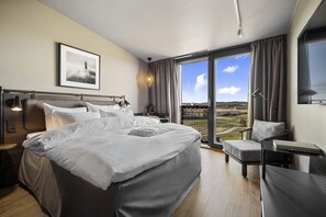 스탠다드룸, 퀸사이즈침대 1개 (Fairway) | 이집트산 면 시트, 고급 침구, 오리/거위털 이불, 필로우탑 침대