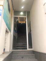 Entrada de la propiedad