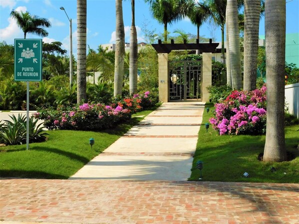 Enceinte de l’hébergement