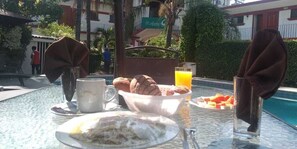 Breakfast meal - Hotel Parador del Rey (Temixco)