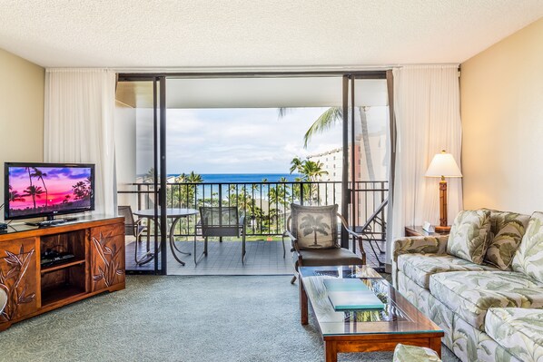 Televisión y reproductor de DVD 