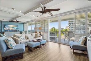 TV, DVD player - Aston Whaler on Kaanapali #619: Gorgeous 1 Bedroom Ocean View Suite, Sleeps 4 (Lahaina)