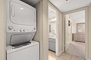 Bañera y secador de pelo