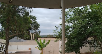 House with large green area. With spar and gourmet area