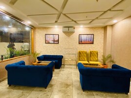 Sala de estar en el lobby