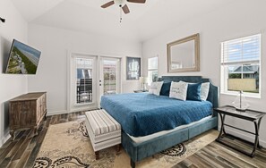 3 bedrooms, iron/ironing board, travel cot, WiFi