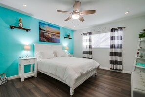 2 bedrooms, iron/ironing board, free WiFi, bed sheets