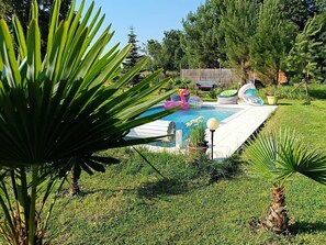 A heated pool - Homerez - Villa in Château-la-Vallière. (Château-la-Vallière)