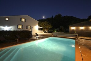Una piscina climatizada